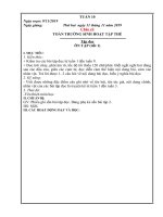 GIÁO ÁN TIẾNG VIỆT LỚP 5