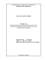 SKKN PHƯƠNG PHÁP vận DỤNG bản đồ tư DUY vào GIẢNG dạy môn GIÁO dục CÔNG dân lớp 10 TRƯỜNG THPT TĨNHGIA i 