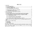 SKKN giải pháp nâng cao hiệu quả công tác giáo dục an toàn giao thông trong trường THCS trần phú – thành phố thanh hóa 