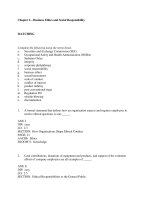 Test bank and solution manual of business ethicsh and social responsibility (1) 