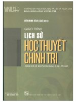 Giáo trình lịch sử học thuyết chính trị 