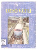 Cơ sở vật lý  tập 5, điện học 2 