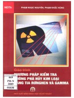 Giáo trình phương pháp kiểm tra không phá hủy kim loại bằng tia rơnghen và gamma 