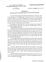 Kế hoạch tổ chức cuộc thi tìm hiểu di chúc của chủ tịch hồ chí minh