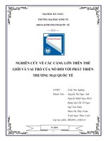 BÁO cáo bài tập NHÓM GIAO DỊCH THƯƠNG mại QUỐC tế   IBS2003 43k01 6