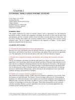 Solution manual of economics tools and economics systems 