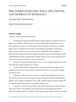 Test bank and solution manual of  discovering computer tools apps devices ch02 (1) 