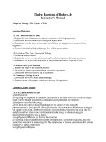 Test bank and solution manual of essential of biology 4e (1) 