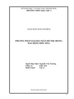 SKKN phương pháp giải bài toán đồ thị trong dao động điều hòa 