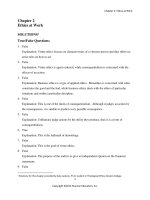 Solution manual of ethicsh 