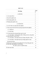 SKKN một số kinh nghiệm ôn thi học sinh giỏi lớp 11, chủ đề ‘‘ tìm giới hạn dãy số 