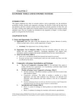 Test bank and solution manual of ch02 economics tools and economics systemss (2) 