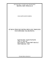 SKKN để giúp học sinh có tài liệu học tập ,luyện tập cho kiểu bài toán này,giáo viên có tài liệu tham khảo trong quá trình giảng dạy 