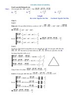 VẤN đề 6 TÍCH vô HƯỚNG 