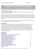 Test bank and solution manual of enhanced microsoft office 2013 lulusrated (1) 