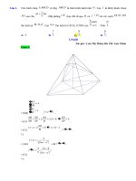 Vấn đề 1  khối chóp , lăng trụ phần 1 