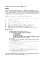 Test bank and solution manual of CH02 groups as structured open systems (2) 