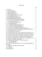 SKKN sử dụng phương pháp đóng vai kết hợp với giáo dục bảo vệ môi trường trong dạy học bài HIĐRO SUN FUA trong chương 