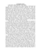 Methods to innovate oral examination in grade 10 english at nhu xuan high school 