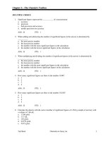 Test bank and solution manual of ch02 the chemist tool box (2) 