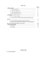 SKKN sử DỤNG PHƯƠNG PHÁP đọc đồ THỊ hàm số GIÚP học SINH lớp 12 GIẢI một số bài tập LIÊN QUAN đến đồ THỊ 