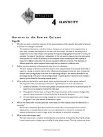 Solution manual of ch04 elasticiy 
