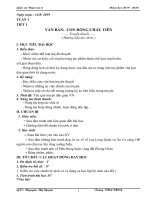 Giao an Ngữ văn 6 2 cột (HKI) Năm học 2019 2020