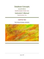 Test bank and solution manual of database concept 7e (2) 