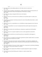 Test bank and solution manual of ch02 value attitides emotion and cultuire (2) 