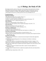 Test bank and solution manual of bilogy the sutdy of lfe 