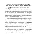 Phân tích, định hướng tư duy giúp học sinh giải quyết các câu hỏi trắc nghiệm khách quan về nguyên hàm, tích phân hàm phân thức hữu tỷ và hàm lượng giác