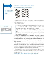 Công phá sinh chương DI TRUYỀN học (lý thuyết chuyên sâu + bài tập vận dung có giải)