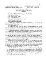 Thi   kiểm điểm cá nhân  2019  mẫu 2