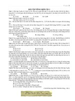 BÀI tập TỔNG hợp lần 1 