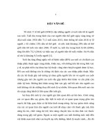 So sánh hiệu quả khởi mê, thoát mê và tác động trên tuần hoàn giữa gây mê kết hợp Propofol TCI với Ketamin và Etomidat với Sevofluran ở người cao tuổi