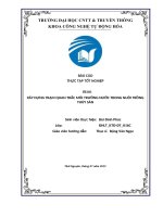 Đồ án xây dựng trạm quan trắc môi trường nước trong nuôi trồng thủy sản