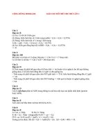 CỘNG ĐỒNG BOOKGOL                    GIẢI CHI TIẾT đề THI THỬ lần 1 