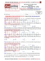 HỆ số góc của TIẾP TUYẾN (đề số 03) 