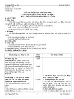 GIÁO ÁN PHÁT TRIỂN NĂNG LỰC HỌC SINH VẬT LÍ 11