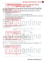 TÌM tập GIÁ TRỊ hàm số BẰNG PHƯƠNG PHÁP lập BẢNG BIẾN THIÊN 