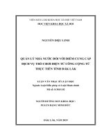 QUẢN LÝ NHÀ NƯỚC ĐỐI VỚI ĐIỂM CUNG CẤP DỊCH VỤ TRÒ CHƠI ĐIỆN TỬ CÔNG CỘNG TỪ THỰC TIỄN TỈNH ĐẮK LẮK