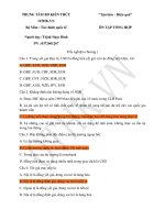 Trắc nghiệm tài chính quốc tế  có đáp án