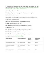 language focus unit 4 lớp 9