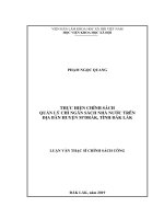 THỰC HIỆN CHÍNH SÁCH GIÁO DỤC NGÔN NGỮ DÂN TỘC THIỂU SỐ CHO HỌC SINH NGƯỜI DÂN TỘC THIỂU SỐ TỈNH ĐẮK LẮK