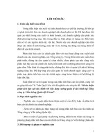 Hoàn thiện phân tích báo cáo tài chính với việc tăng cường quản lý tài chính tại Tổng công ty Viễn thông Quân đội Viettel