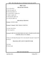 SKKN QUAN LY TO CHUYEN MON  2018