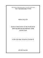 QUẢN lý NHÀ nước về THU NGÂN SÁCH TRÊN địa bàn HUYỆN HIỆP đức TỈNH QUẢNG NAM 