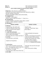 Unit8 lesson 2 What subjects do you have today?