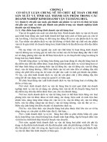 Giải pháp hoàn thiện tổ chức kế toán chi phí sản xuất và tính giá thành dịch vụ vận tải hàng hoá tại các doanh nghiệp thuộc công ty cổ phần VINAFCO