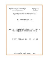 Quản lý nhà nước về di sản văn hóa trên địa bàn tỉnh vĩnh long 
